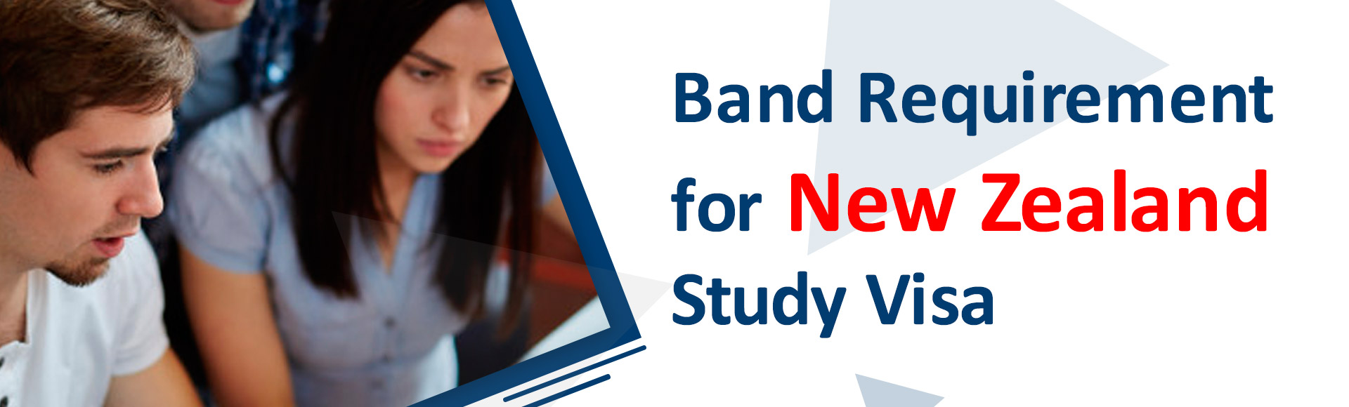 Band requirement for New Zealand study visa